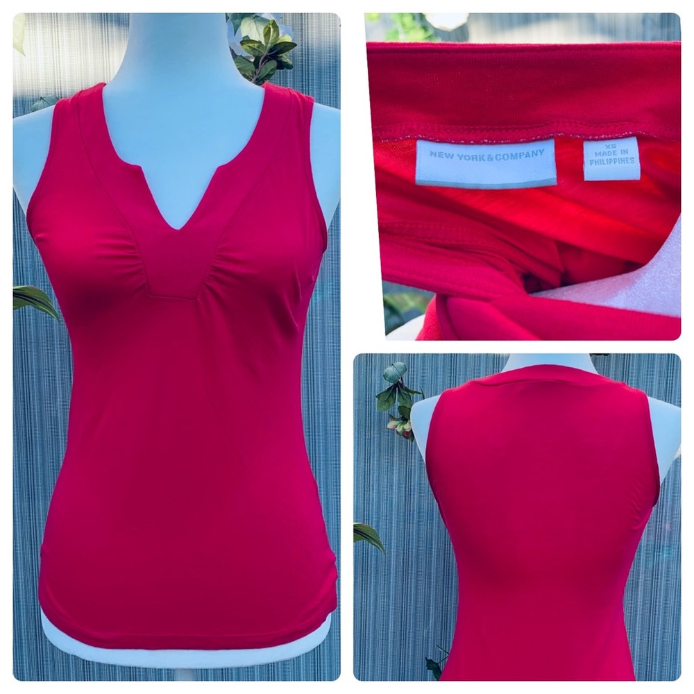 New York and Company pink top